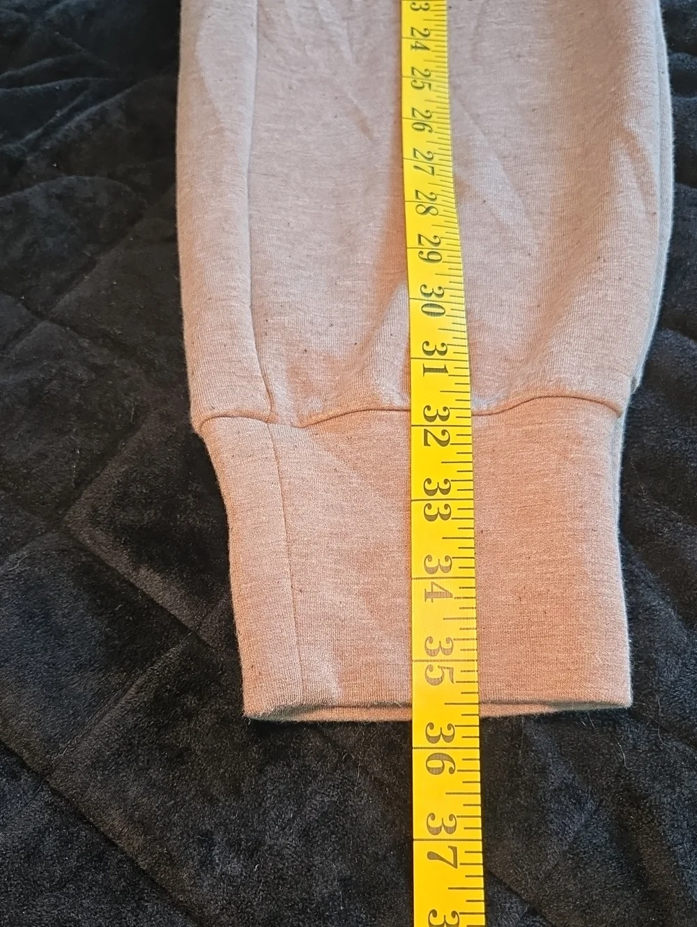 Varley The Slim Cuff 25 Pants Deep Taupe Marle Jogger Athleisure Womens Size XS